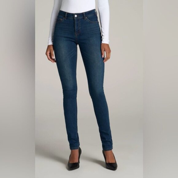 American Tall - Women's Sarah Mid Rise Skinny Tall Jean. Size: 26Wx35L. NIB. - Picture 9 of 16